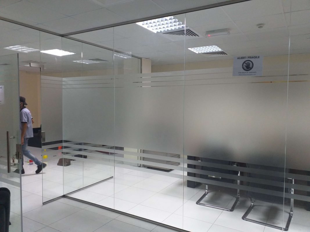 Dubai Mall Control Room Partition