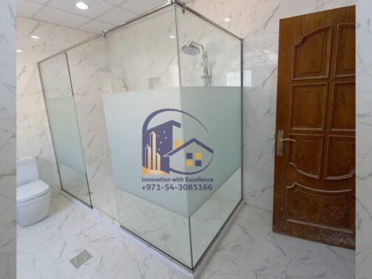 shower enclosure installation