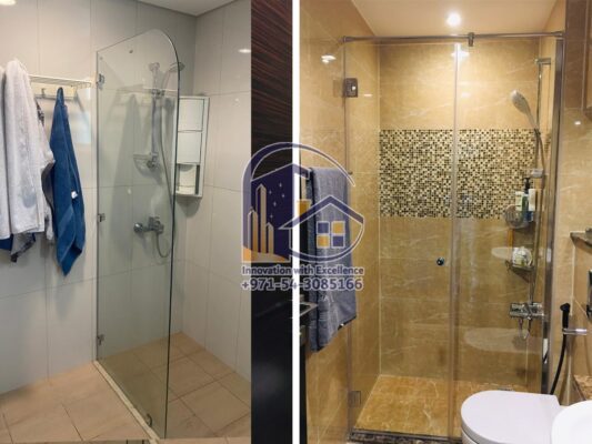 swing shower enclosure in dubai