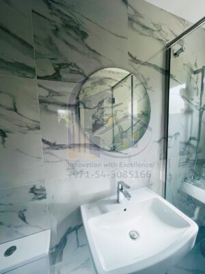 round fixed mirror