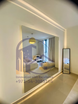 Backlit Mirror Mirror Installation
