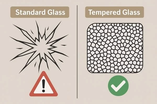 Tempered glass vs Annealed Glass