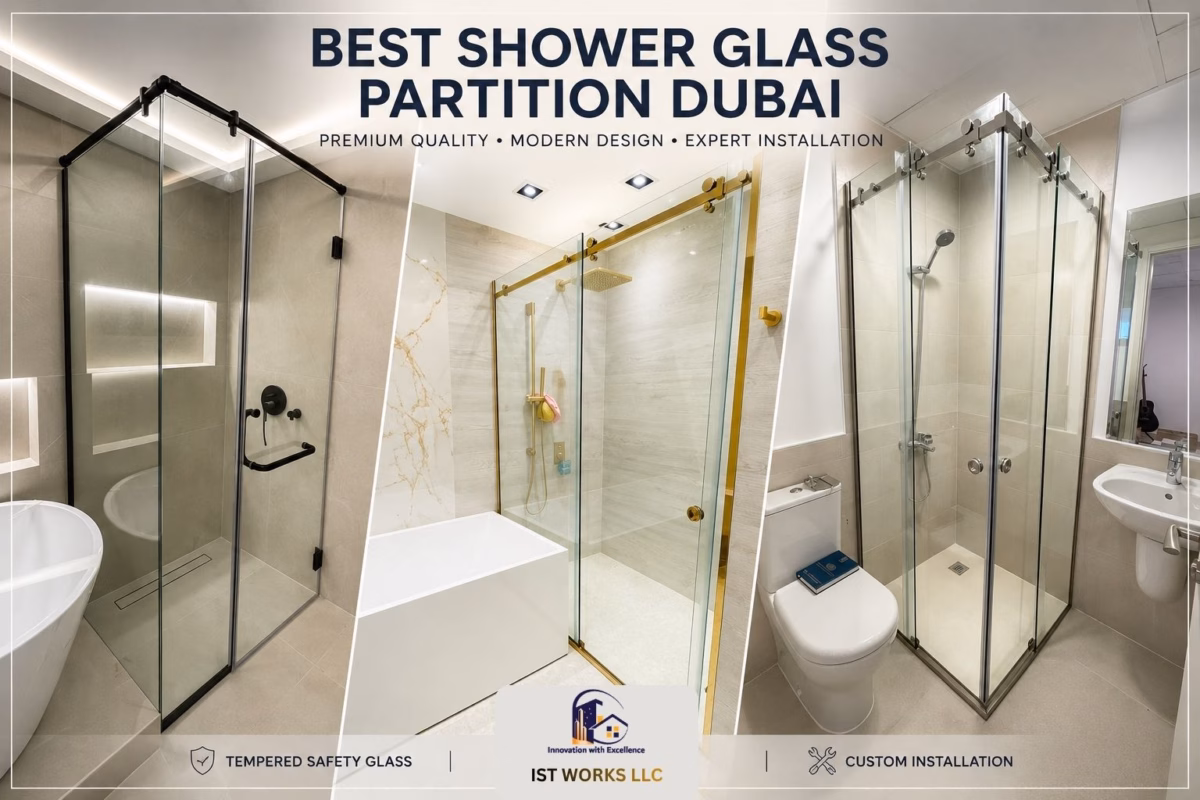 BEST SHOWER GLASS PARTITION IN DUBAI